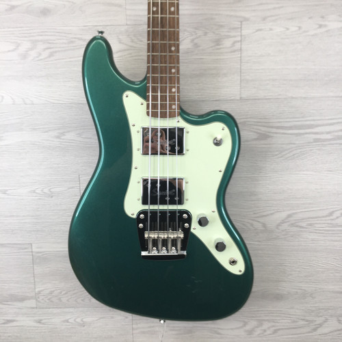 Vist Large View of Product Image Which is Used Squier PARANORMAL RASCAL BASS Bass Guitar Green 4-String