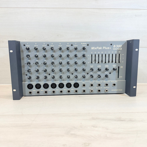 Vist Large View of Product Image Which is Used Biamp MIXPAK PLUS Rackmount Mixer