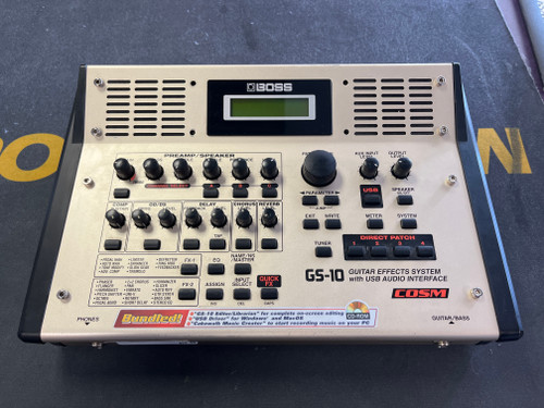 Vist Large View of Product Image Which is Used Boss GS-10 AS IS NO POWER SUPPLY Floorboard Amp Modeling + FX