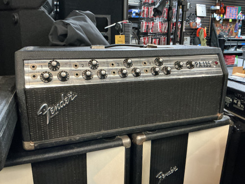 Vist Large View of Product Image Which is Used Fender PA 135 Tube Guitar Amplifier Head