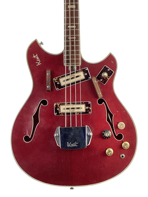 Vist Large View of Product Image Which is Used Kent 822 HOLLOWBODY BASS -VINTAGE