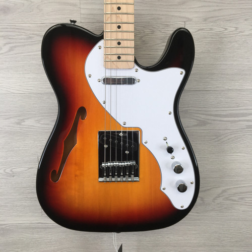 Vist Large View of Product Image Which is B-STOCK Squier Affinity Telecaster Thinline 3-Tone Sunburst