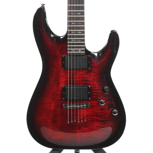 Vist Large View of Product Image Which is Used Schecter DEMON 6 Super S Electric Guitar Red 6-String