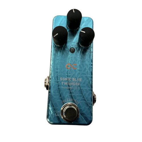 Vist Large View of Product Image Which is Used One Control SONIC BLUE TWANGER Distortion Pedal