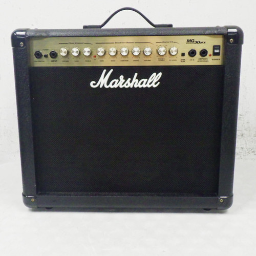 Vist Large View of Product Image Which is Used Marshall MG30DFX 1 x 5 Solid State Amplifier 1 x 5