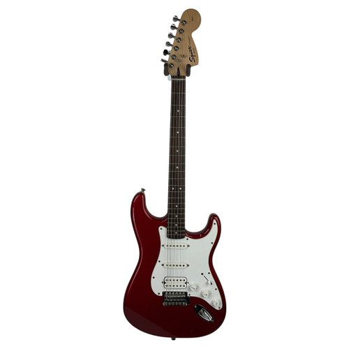 Vist Large View of Product Image Which is Used Squier AFFINITY STRATOCASTER S Type Electric Guitar Red 6-String
