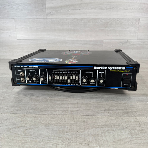 Vist Large View of Product Image Which is Used Hartke HA3500 - 350-watt Bass Amplifier Head