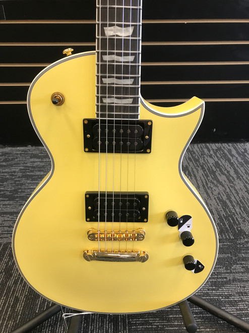 Vist Large View of Product Image Which is Used LTD EC-1000T LP Type Electric Guitar Goldtop 6-String