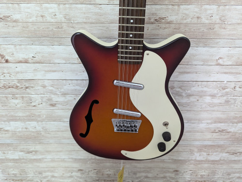 Vist Large View of Product Image Which is Used Danelectro 12 STR SEMI HOLLOW ELECTRIC 12-String