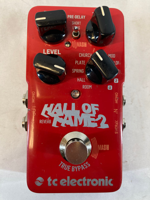 Vist Large View of Product Image Which is Used TC Electronic Hall of Fame Reverb Pedal
