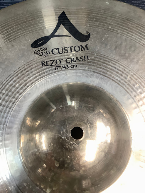 Vist Large View of Product Image Which is Used Zildjian 17 A REZO CRASH Cymbal 17"