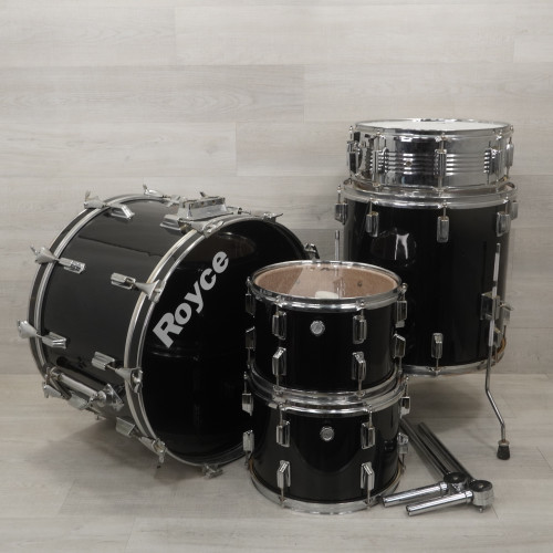 Vist Large View of Product Image Which is Used Royce Drum Shells And Hardware Black