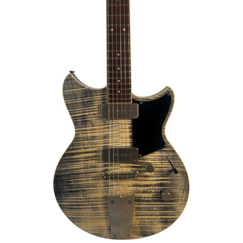 Vist Large View of Product Image Which is Used Yamaha Revstar RS502TFMX Electric Guitar – Flame Maple Top Revstar Ash Gray