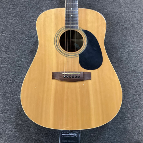 Vist Large View of Product Image Which is Used Mitchell MD-100S Solid Top Acoustic Guitar Natural