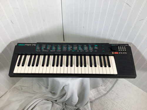 Vist Large View of Product Image Which is Used Yamaha PSR-75 W//PWR/STAND 49-Key Keyboard 49-Key