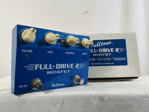 Vist Large View of Product Image Which is Used Fulltone FULL DRIVE 2 MOSFET Overdrive Pedal