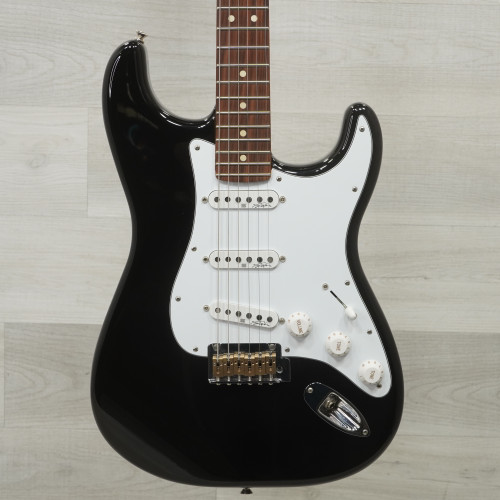 Vist Large View of Product Image Which is Used Fender Stratocaster Electric Guitar Black