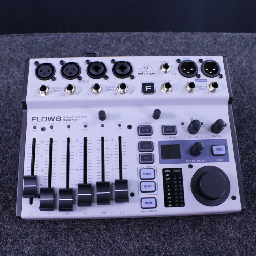Vist Large View of Product Image Which is Used Behringer FLOW 8 MIXER Compact Mixer