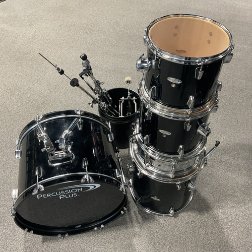 Vist Large View of Product Image Which is Used PERCUSSION PLUS 5 PC Drum Set and Hardware
