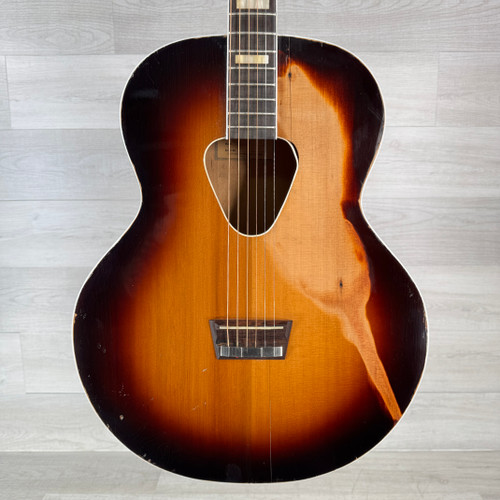 Vist Large View of Product Image Which is Used Gretsch Vintage Sierra 75-6007 Acoustic Guitar - Sunburst