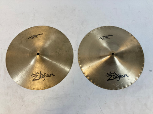 Vist Large View of Product Image Which is Used Zildjian 13" Mastersound Hi Hat Cymbals