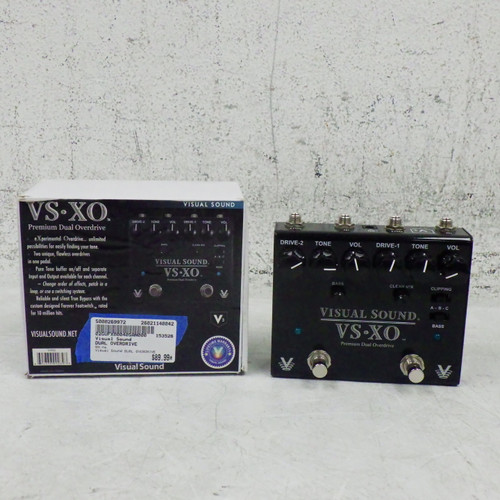 Vist Large View of Product Image Which is Used Visual Sound DUAL OVERDRIVE Overdrive Pedal