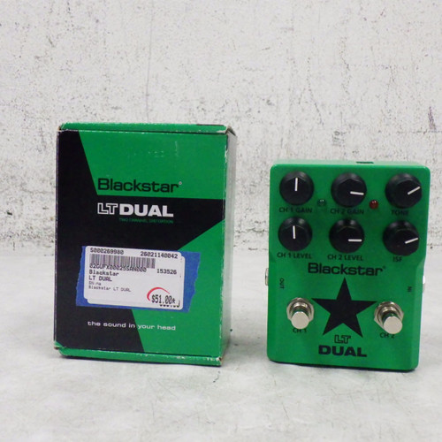 Vist Large View of Product Image Which is Used Blackstar LT DUAL Overdrive Pedal