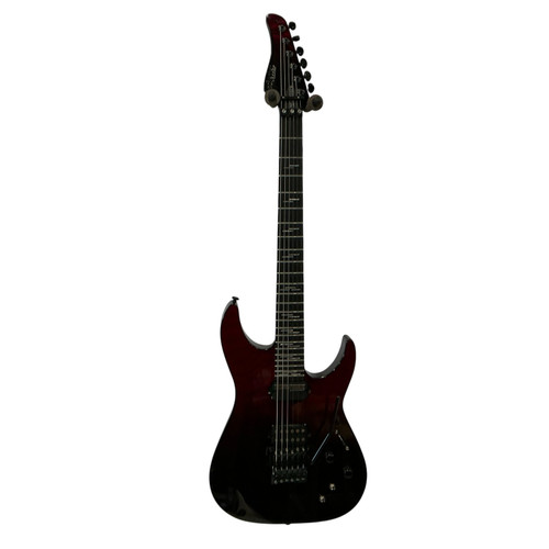 Vist Large View of Product Image Which is Used Schecter REAPER-6 FS ELITE SUSTAINIAC Pointy Electric Guitar Red 6-String