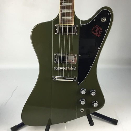 Vist Large View of Product Image Which is Used Epiphone FIREBIRD Electric Guitar Green 6-String