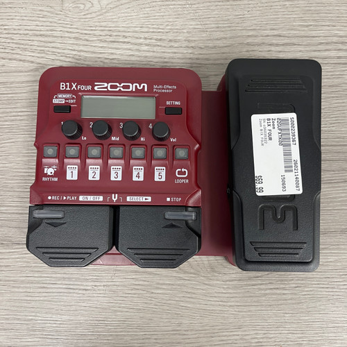 Vist Large View of Product Image Which is Used - Zoom B1X FOUR Multi-FX Pedal