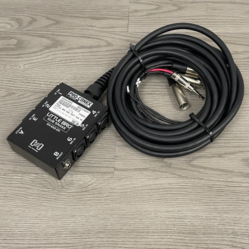 Vist Large View of Product Image Which is Used - Hosa LITTLE BRO 6X2 25FT SUB SNAKE