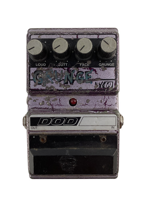 Vist Large View of Product Image Which is Used DOD FX69 Grunge Distortion Pedal - AS IS WEAR/NO BATTERY COVER