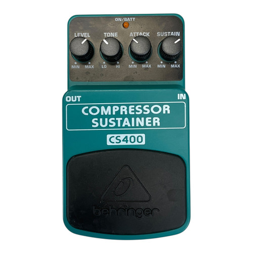 Vist Large View of Product Image Which is Used Behringer COMPRESSOR SUSTAINER CS400 Compressor Pedal