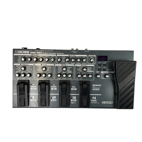 Vist Large View of Product Image Which is Used Boss ME-80 Floorboard Effect