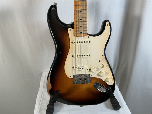 Vist Large View of Product Image Which is Used Fender VINTERA 50S ROAD WORN STRAT S Type Electric Guitar Sunburst 6-String