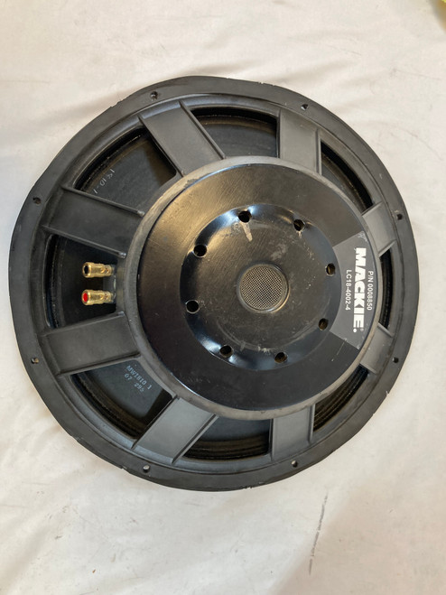 Vist Large View of Product Image Which is Used Mackie LC18-4002-4 18" Raw Speaker