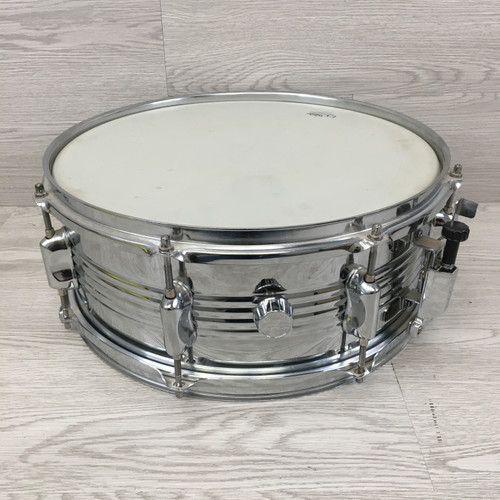 Vist Large View of Product Image Which is Used SNARE DRUM STEEL 14X5 Metal Snare Drum 14"