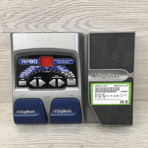 Vist Large View of Product Image Which is Used Digitech RP-80 MULTI FX W/AC Floorboard Effect