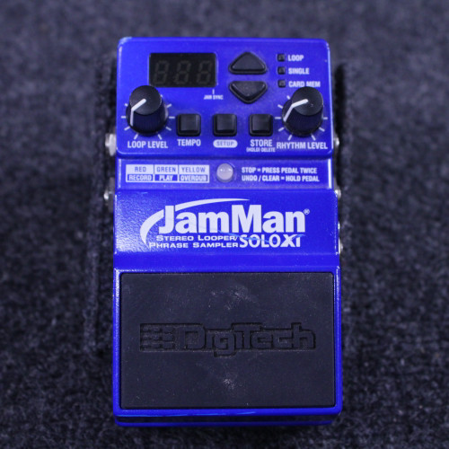 Vist Large View of Product Image Which is Used Digitech JAMMAN SOLO XT LOOPER PEDAL Looper Pedal