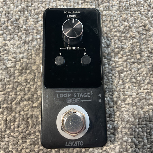 Vist Large View of Product Image Which is Used LEKATO LOOP STAGE Guitar Looper Pedal