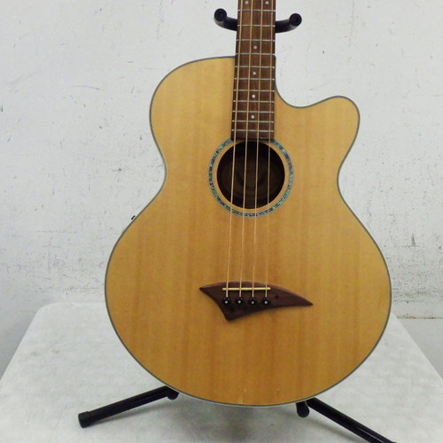 Vist Large View of Product Image Which is Used Dean PBCE   Acoustic Bass Guitar Natural 4-String