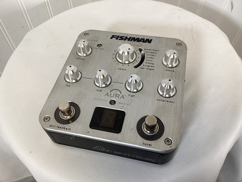 Vist Large View of Product Image Which is Used Fishman AURA SPECTRUM DI Accoustic PreAmp Pedal