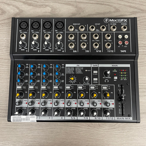 Vist Large View of Product Image Which is Used - Mackie MIX12FX W/ AC Compact Mixer