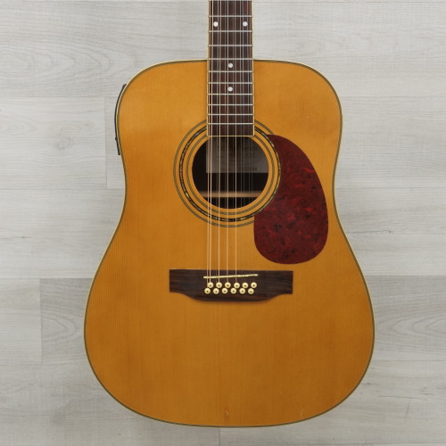 Vist Large View of Product Image Which is Used Hofner HAS-07-12E Laminate Top Acoustic Guitar Natural 12-String