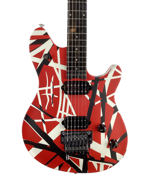 Vist Large View of Product Image Which is Used EVH Wolfgang Special - Satin Striped Electric Guitar w/Bag