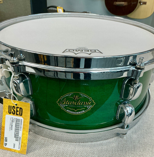 Vist Large View of Product Image Which is Used Tama STARCLASSIC Vintage Wood Snare Drum 13"