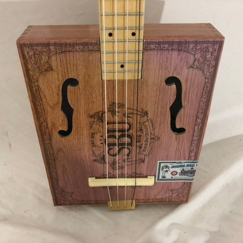 Vist Large View of Product Image Which is Used CIGAR BOX UKE Ukulele Natural