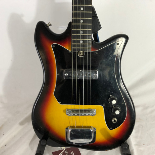 Vist Large View of Product Image Which is Used Teisco E-100 Vintage Electric Guitar Sunburst 6-String
