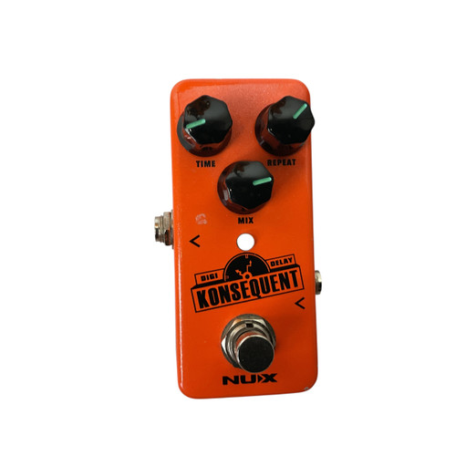 Vist Large View of Product Image Which is Used Nux KONSEQUENT Delay Pedal