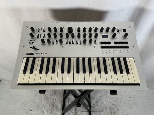 Vist Large View of Product Image Which is Used Korg MINILOGUE Compact Synthesizer Compact